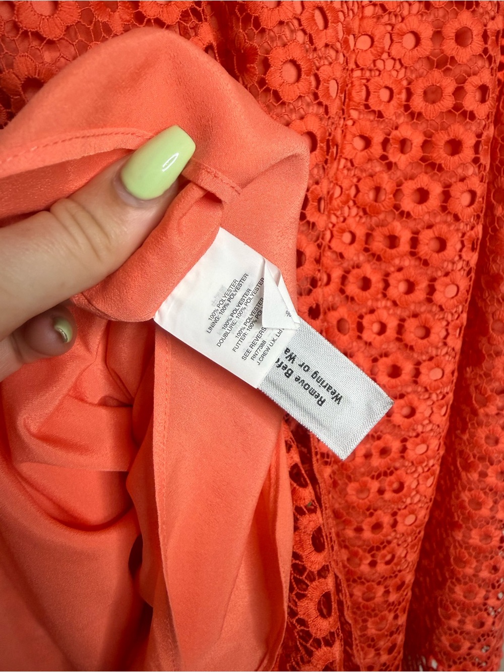 J.Crew Daisy Lace Dress - Picture 8 of 9